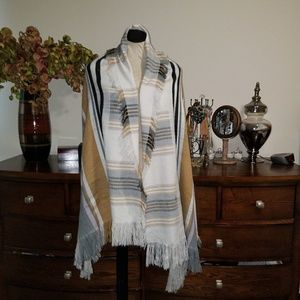 Soft blanket scarf